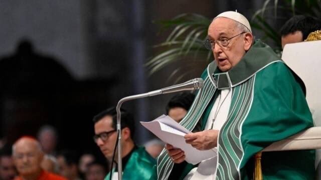 Papa Francisco señala posible genocidio de Israel contra palestinos