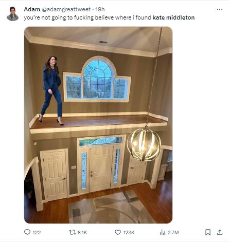 Memes por la desaparición de Kate Middleton en el mundo Willy Wonka