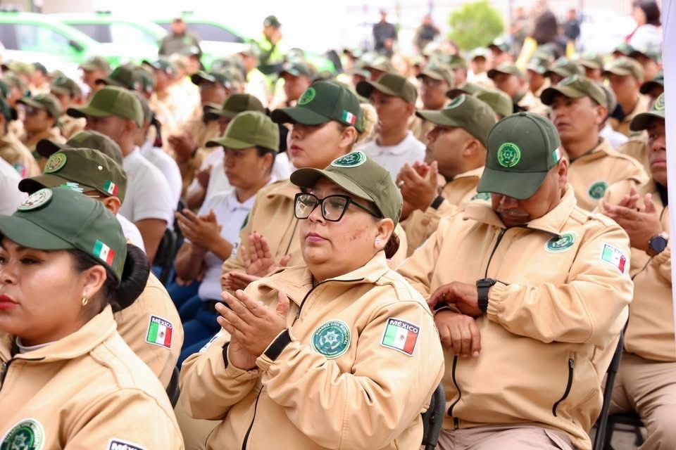 Ricardo Gallardo propone salario mínimo de 14 mil pesos para policías municipales.