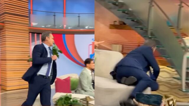 Alan Tacher tuvo épica caída en vivo