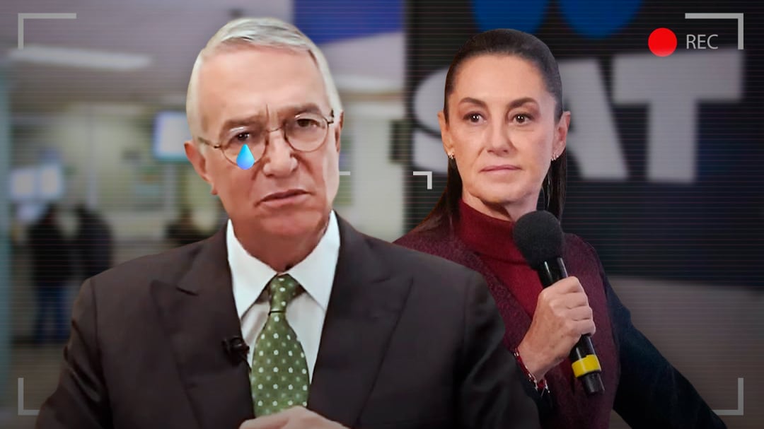 El último video de Salinas Pliego contra Sheinbaum en intento desesperado para no pagar impuestos al SAT