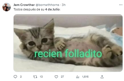 Memes por el 4 de julio pidiendo perdón a Bad Bunny porque no le cumplieron