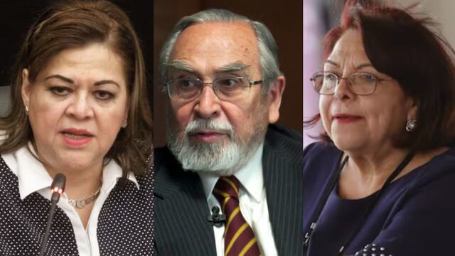 Verónica de Gyvés Zárate, Bernardo Bátiz y Celia Maya García Vázquez.