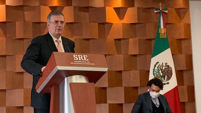 Ebrard presenta la Expo Dubái 2020