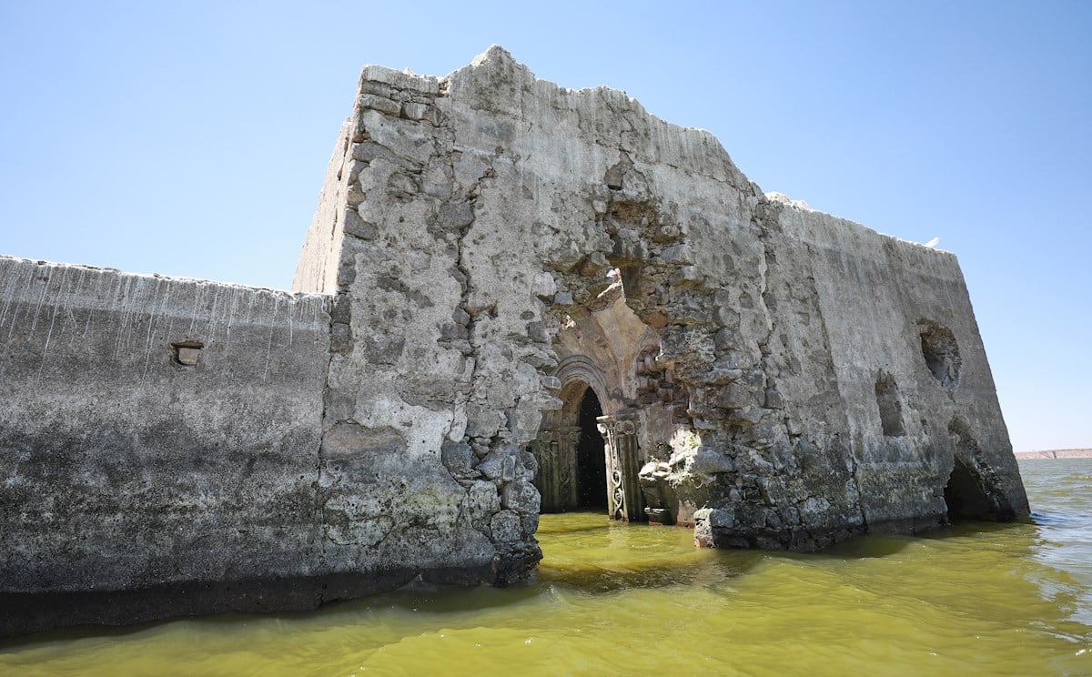 Templo de la Virgen de los Dolores sobresale en la sequía