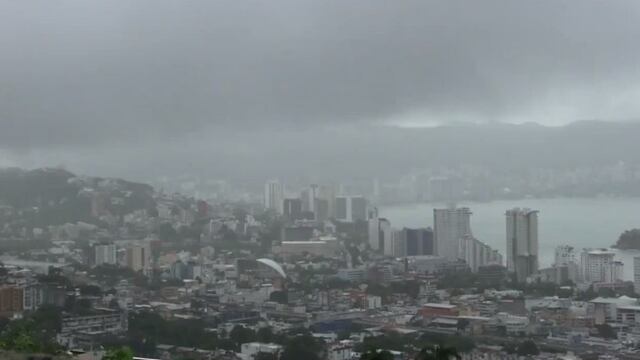 Lluvias en Acapulco