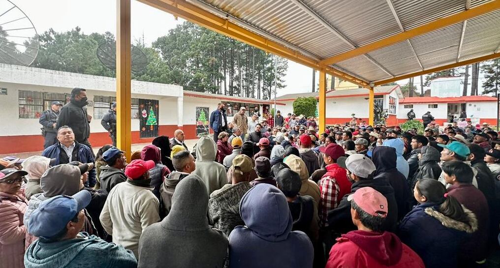 Delfina Gómez visita Texcaltitlán
