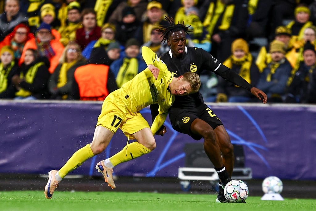 Un partido bastante cerrado protagonizaron Bodo Glimt y Borussia Dortmund