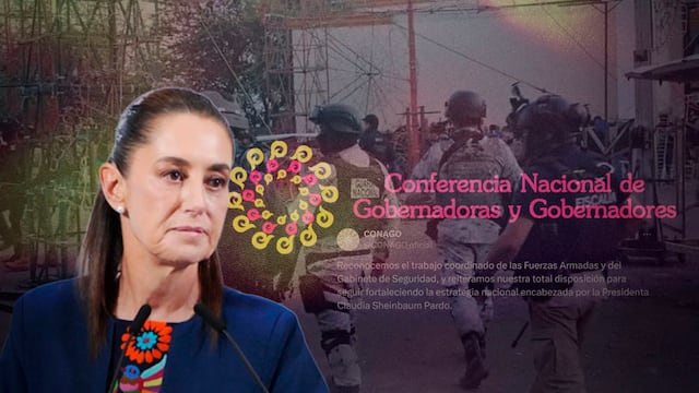 CONAGO respalda la estrategia de seguridad de Claudia Sheinbaum