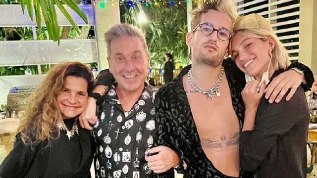 Ricardo Montaner y su hijo