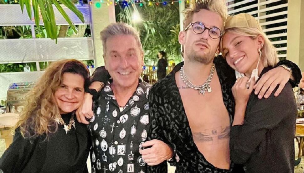 Ricardo Montaner y su hijo