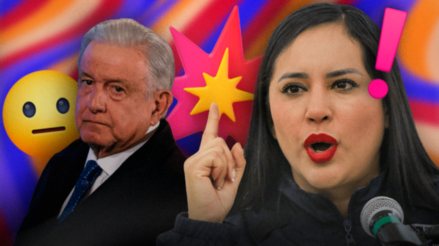 Sandra Cuevas también contra AMLO
