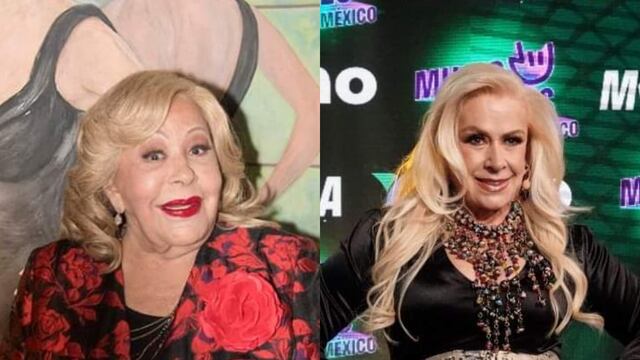 Silvia Pinal y Laura Zapata.