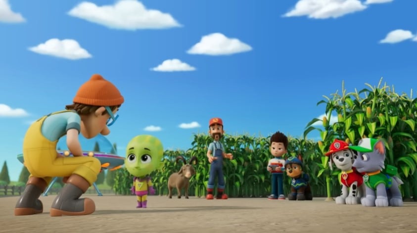 Paw Patrol cultiva plantas en 1 hora de capítulos