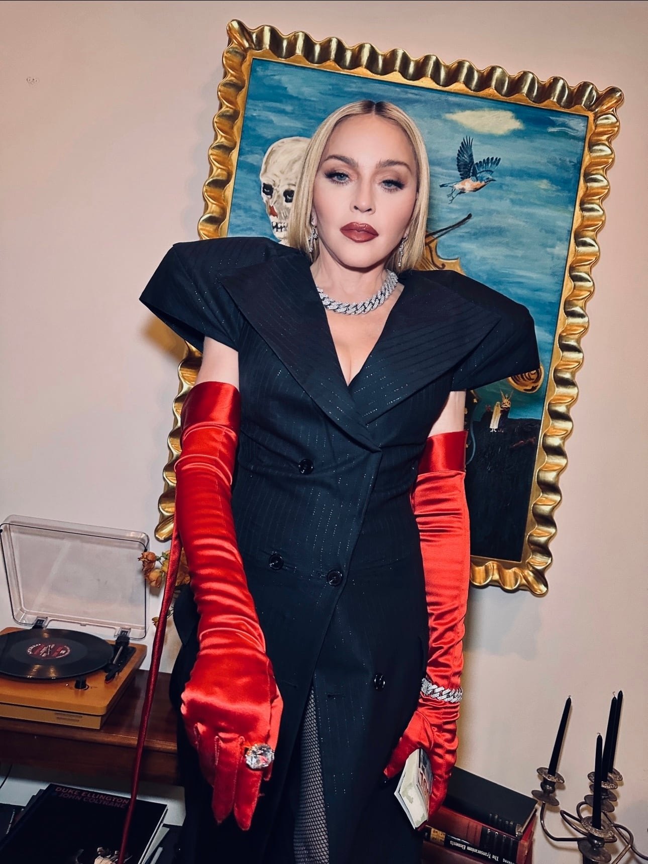 Madonna, cantante.