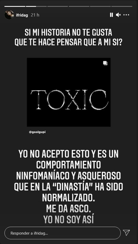 Frida Sofía sobre la dinastía