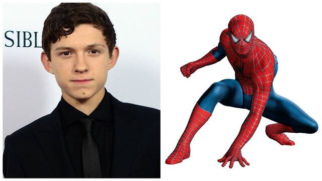 Tom Holland como Spider-Man