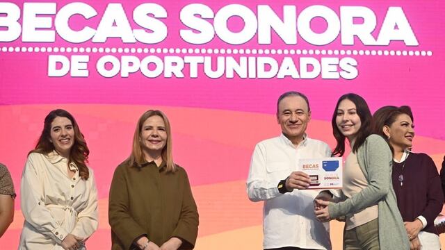Alfonso Durazo disminuye deserción escolar en Sonora con becas