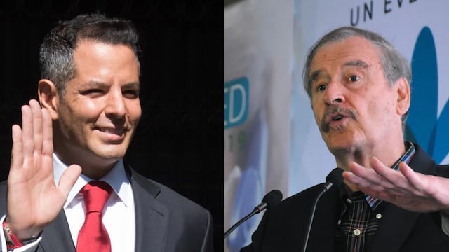 Vicente Fox y Alejandro Murat