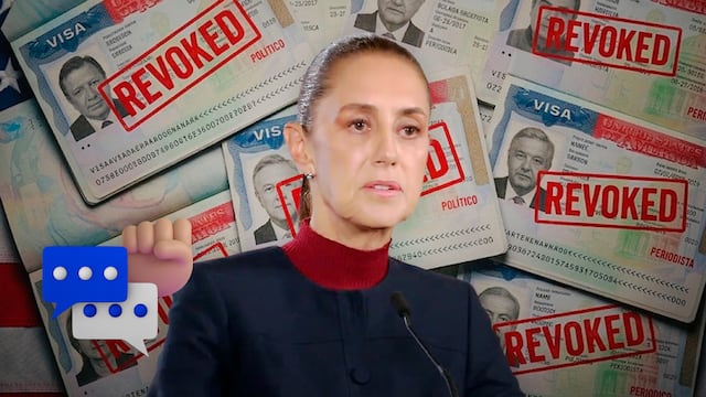 Sheinbaum pide “ser valientes” ante retiro de visas estadounidenses
