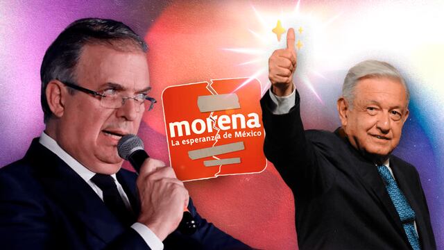 Marcelo Ebrard y AMLO