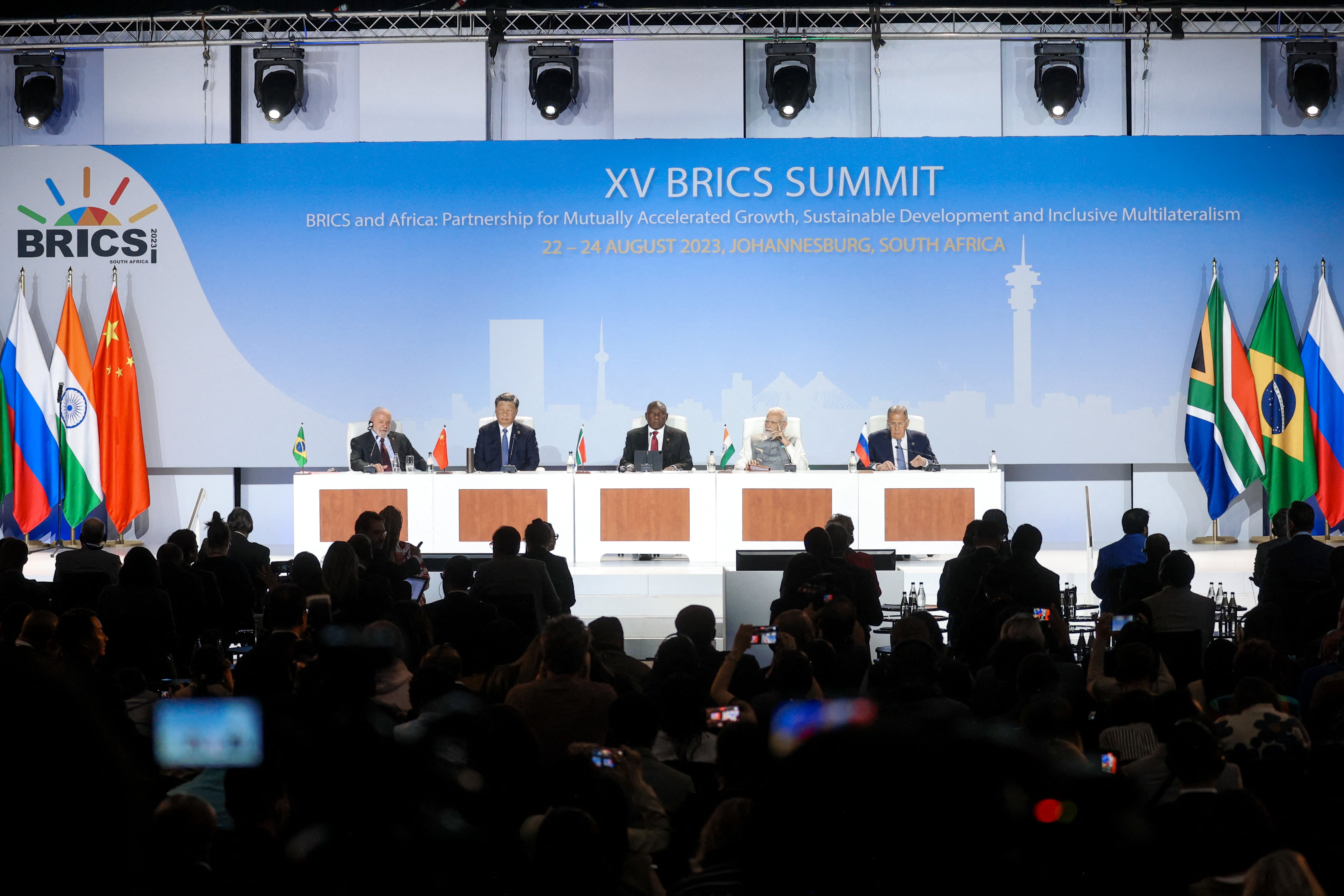Los BRICS confirman ingreso de 6 nuevos países