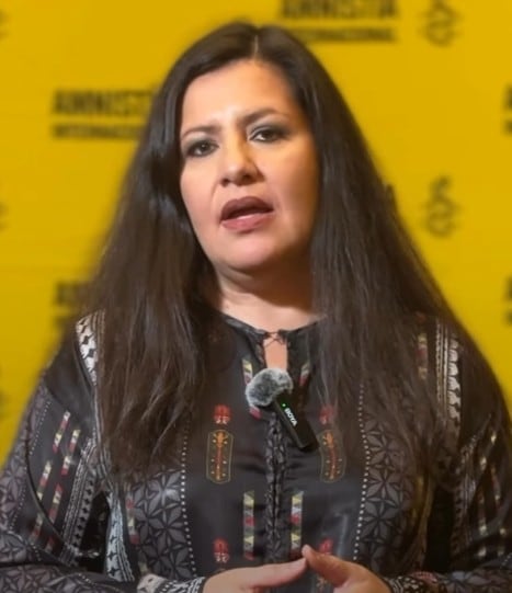 Erika Guevara-Rosas, coordinadora global de Amnistía Internacional
