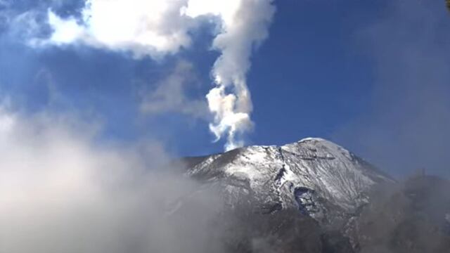 Volcán Popocatépetl hoy 26 de julio