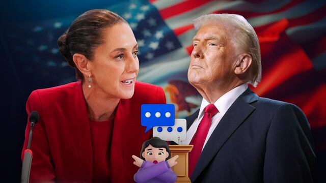 Claudia Sheinbaum descarta debate con Donald Trump en medios