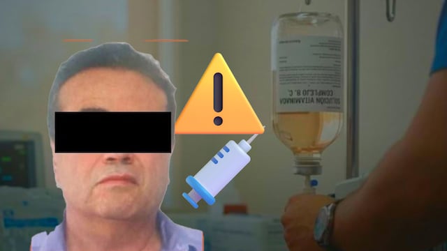 Jesús Maximiano habría suministrado sueros vitaminados contaminados