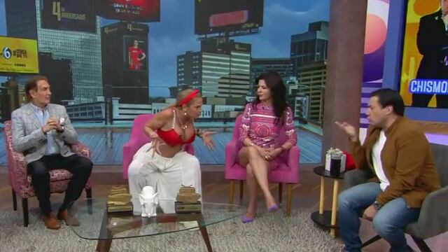 Niurka pelea en programa de televisión