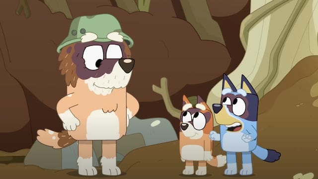 Bluey en el Día Internacional del Abuelo