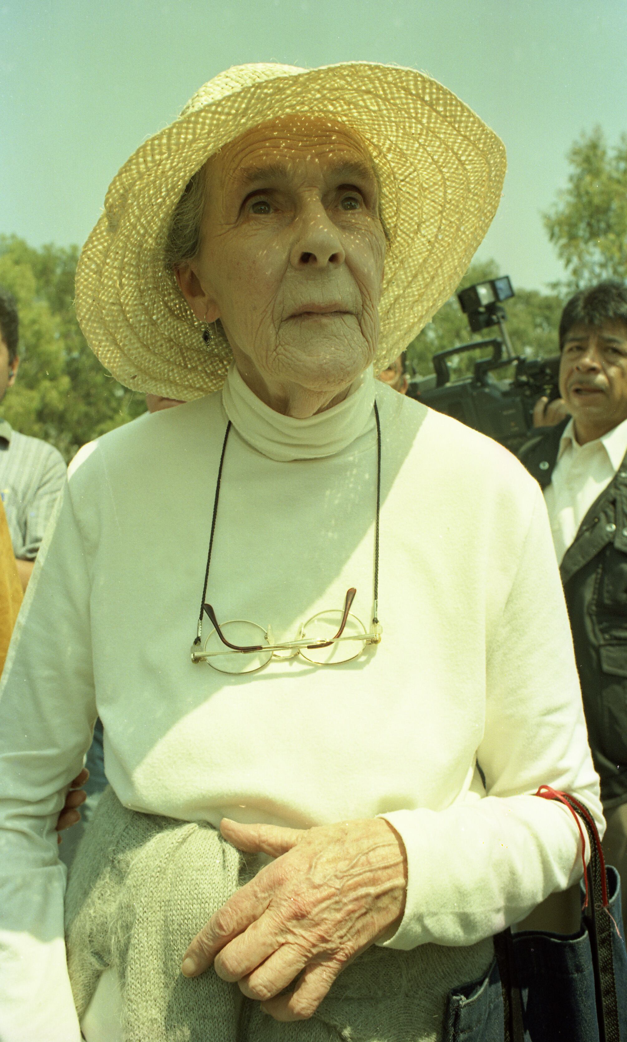 Leonora Carrington, pintora surrealista de origen británico y nacionalizada mexicana.