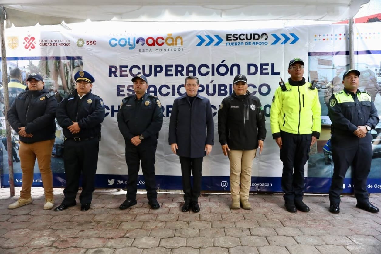 Giovani Gutiérrez abandera primer dispositivo de Chatarrización del 2023 en Coyoacán