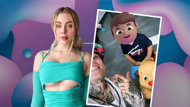 Maya Nazor, Santa Fe Klan y su hijo Luka