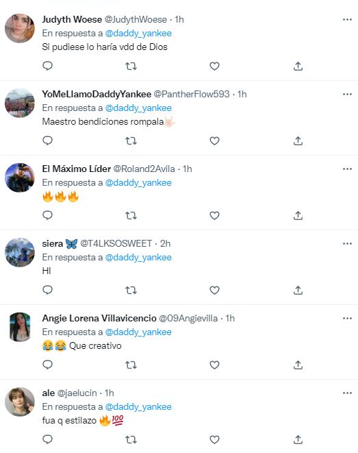 Reacciones por el look de un fan que le gustó a Daddy Yankee