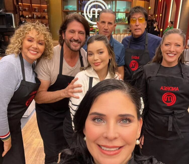 Zahie Téllez y los participantes de MasterChef Celebrity 2025