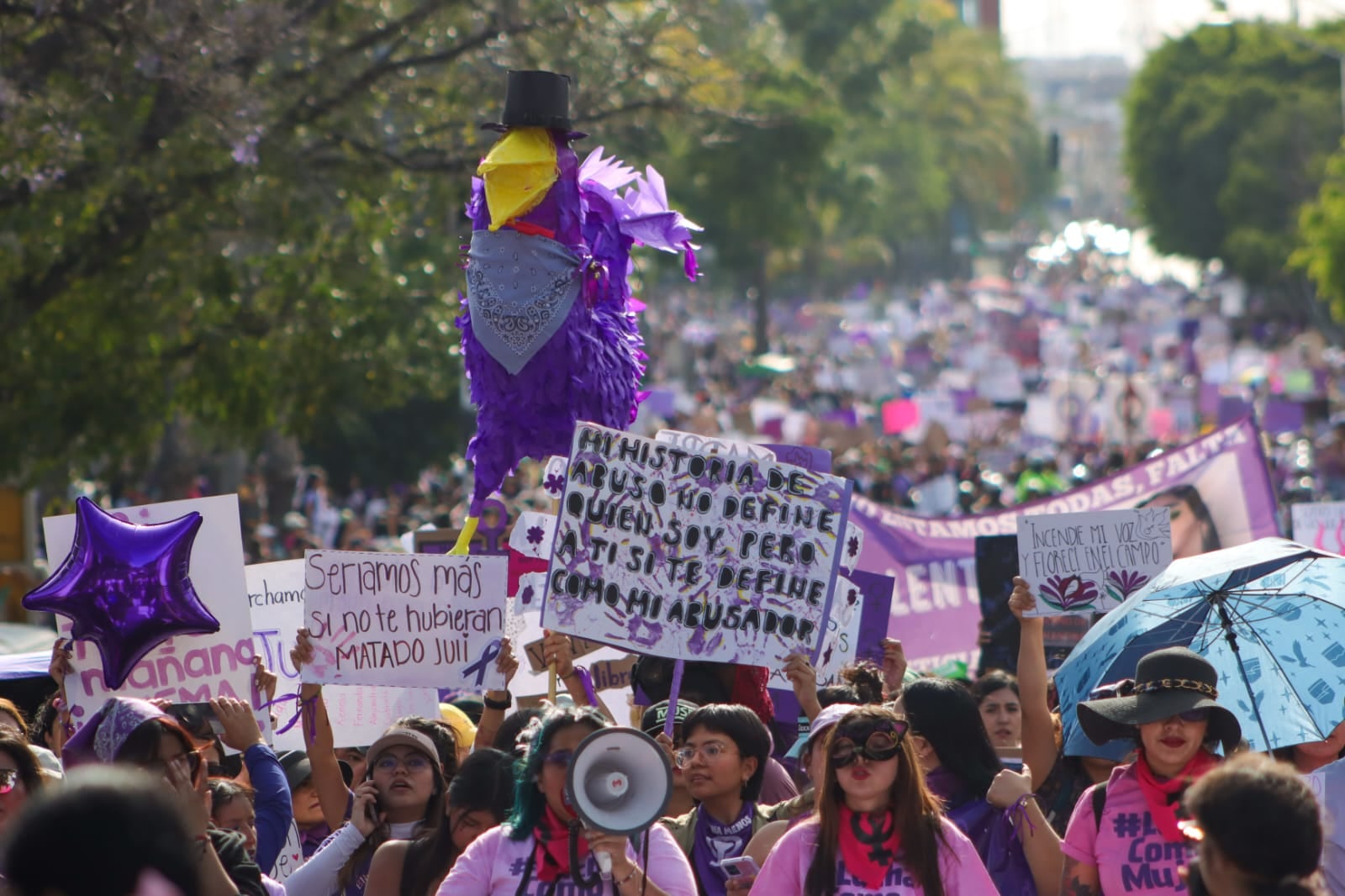 Marcha del 8M en Querétaro