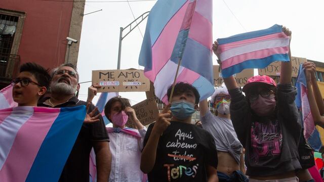 Marcha por la Ley de Infancias trans