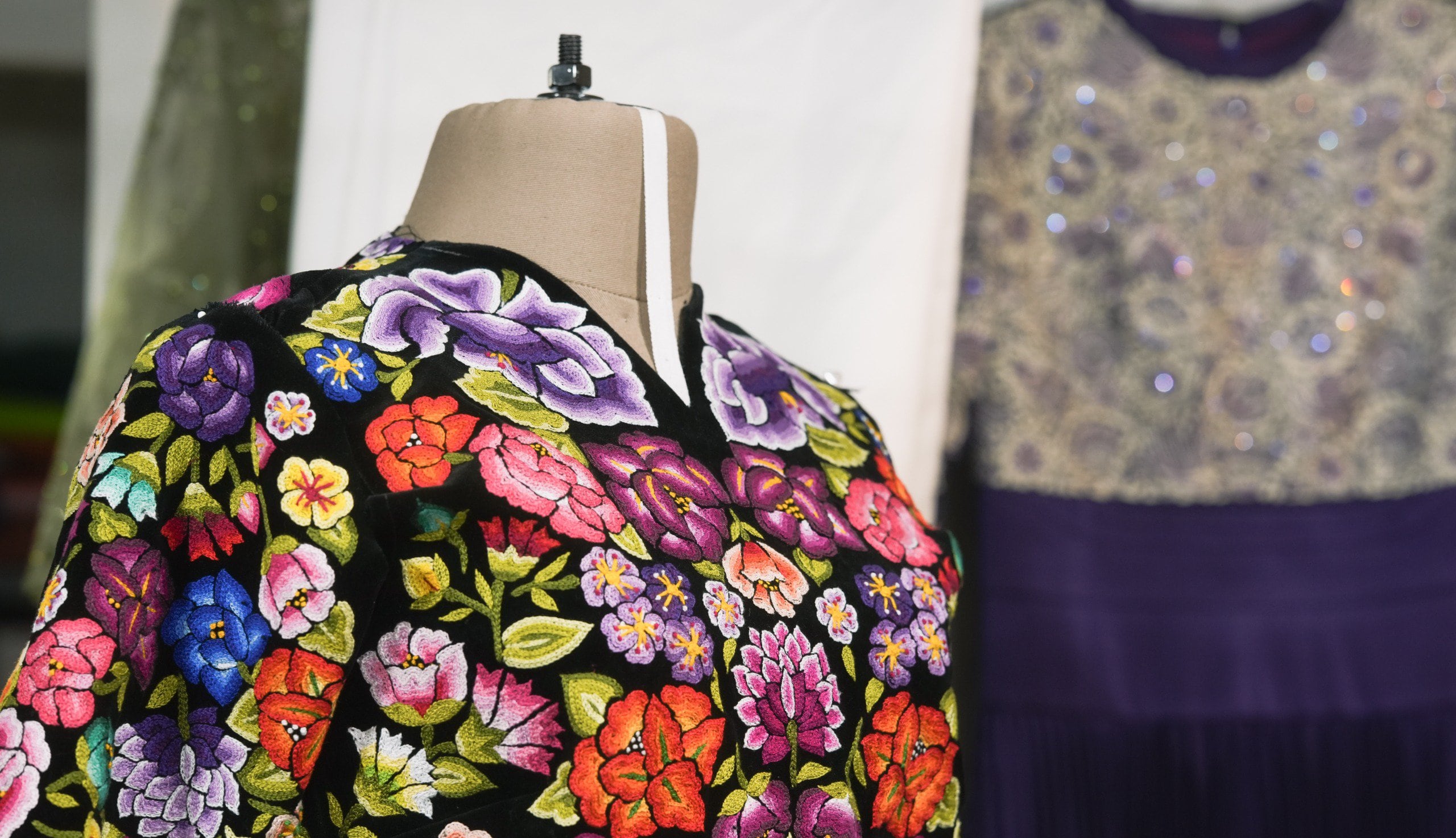 Así confeccionaron el vestido artesanal que Claudia Sheinbaum