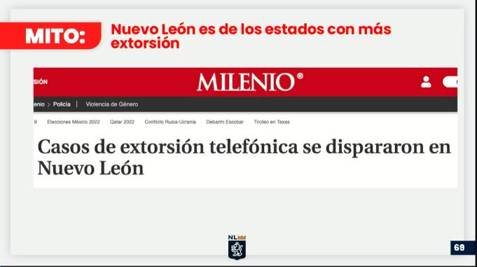 Sección de 'Quién es quién en las mentiras' pero de Samuel García/captura de video