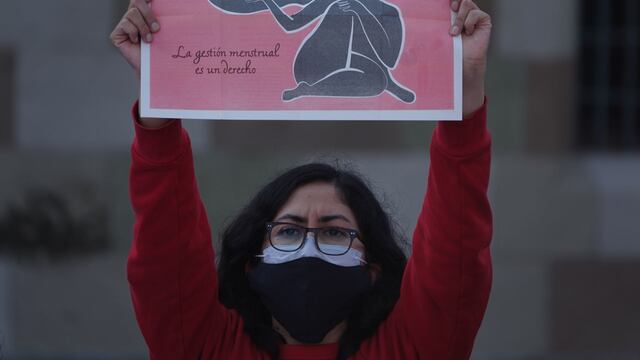Protesta por la Menstruación Digna