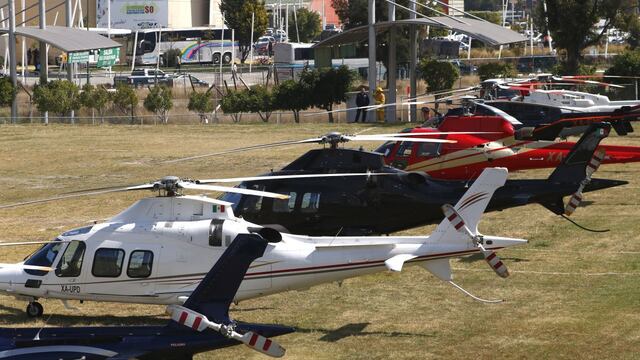 Helicópteros en Puebla