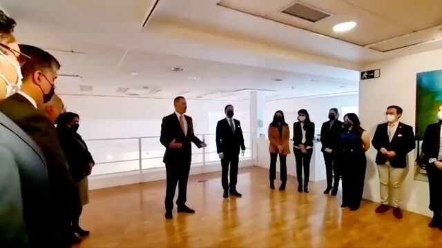 Quirino Ordaz arriba a embajada de México en España