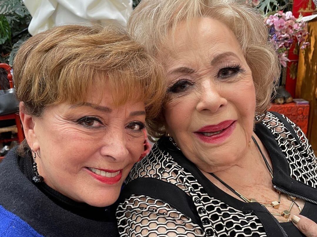 Sylvia Pasquel y Silvia Pinal