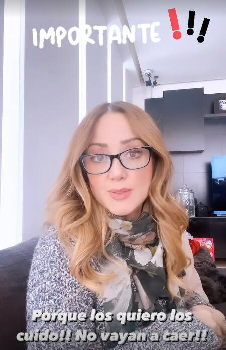 Andrea Legarreta cuenta el modus operandi de los estafadores que casi le hackean su WhatsApp