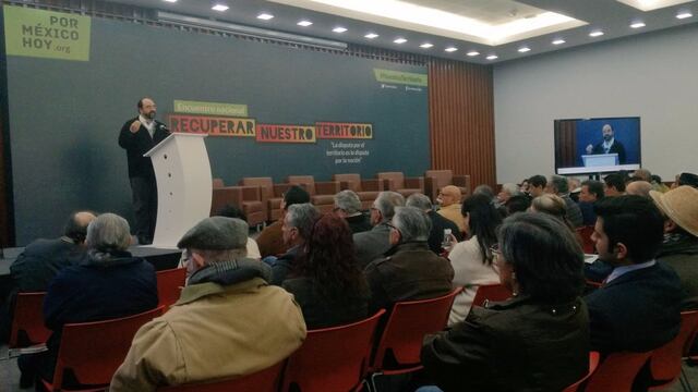Emilio Álvarez Icaza, coordinador de Consejo Nacional de Ahora