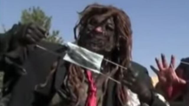 Luchador Lepran su lucha contra el Covid-19