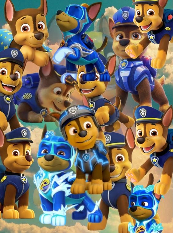 fondo de pantalla de Chase de Paw Patrol