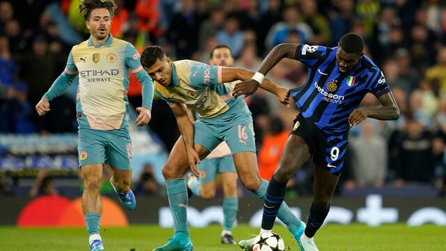 Manchester City vs Inter de Milán.